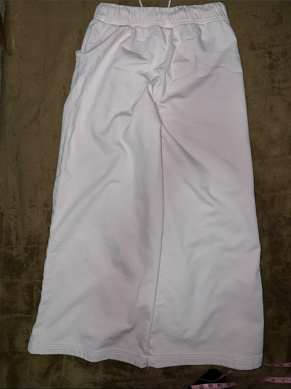 Aerie Daydream Denim Stretch Trouser Small Short onPink Petal - Picture 12 of 13